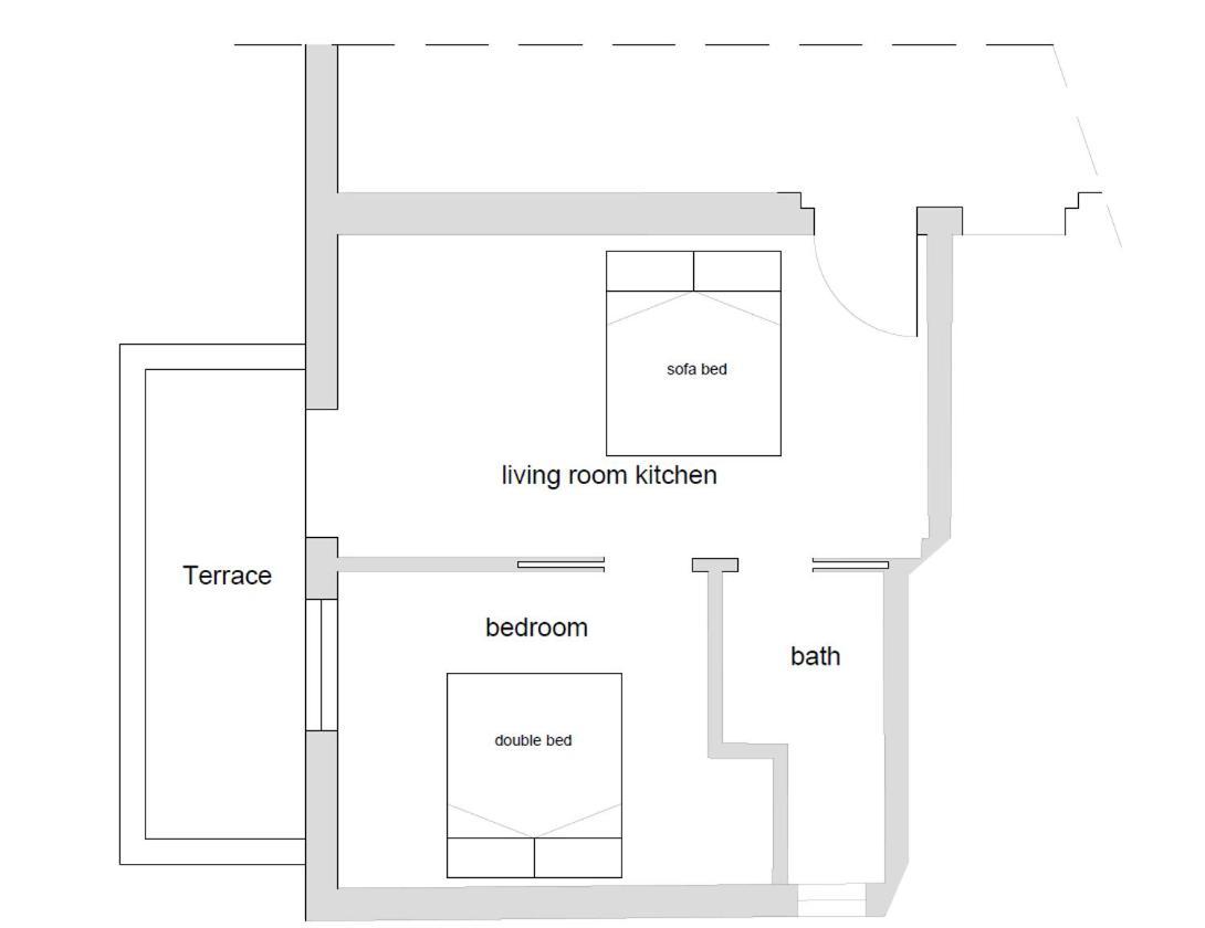 Twin Pine Trees Flats, Near Beach บิบิโอเน ภายนอก รูปภาพ